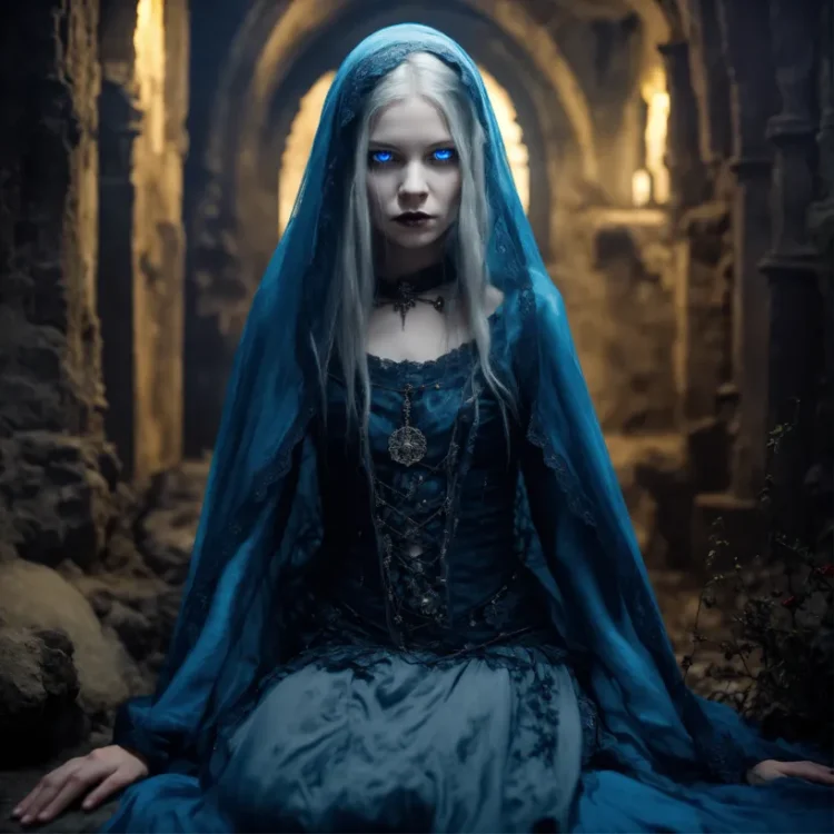 Haunted crypt